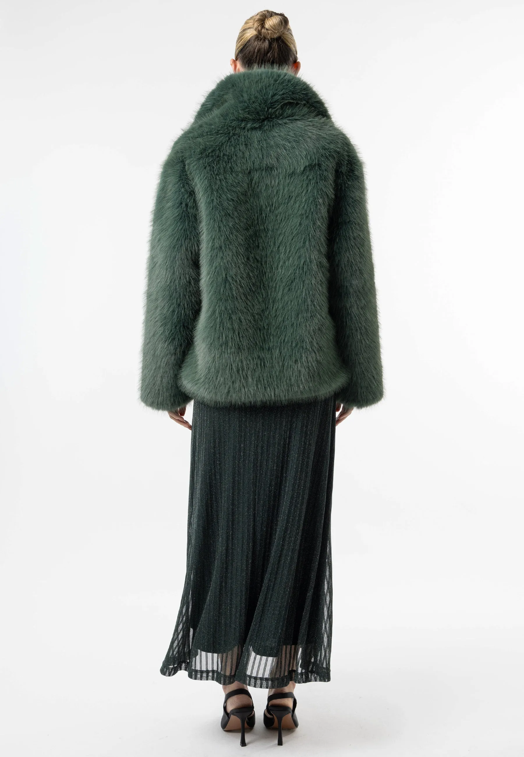 (3p. Pack) Faux Fur Coat