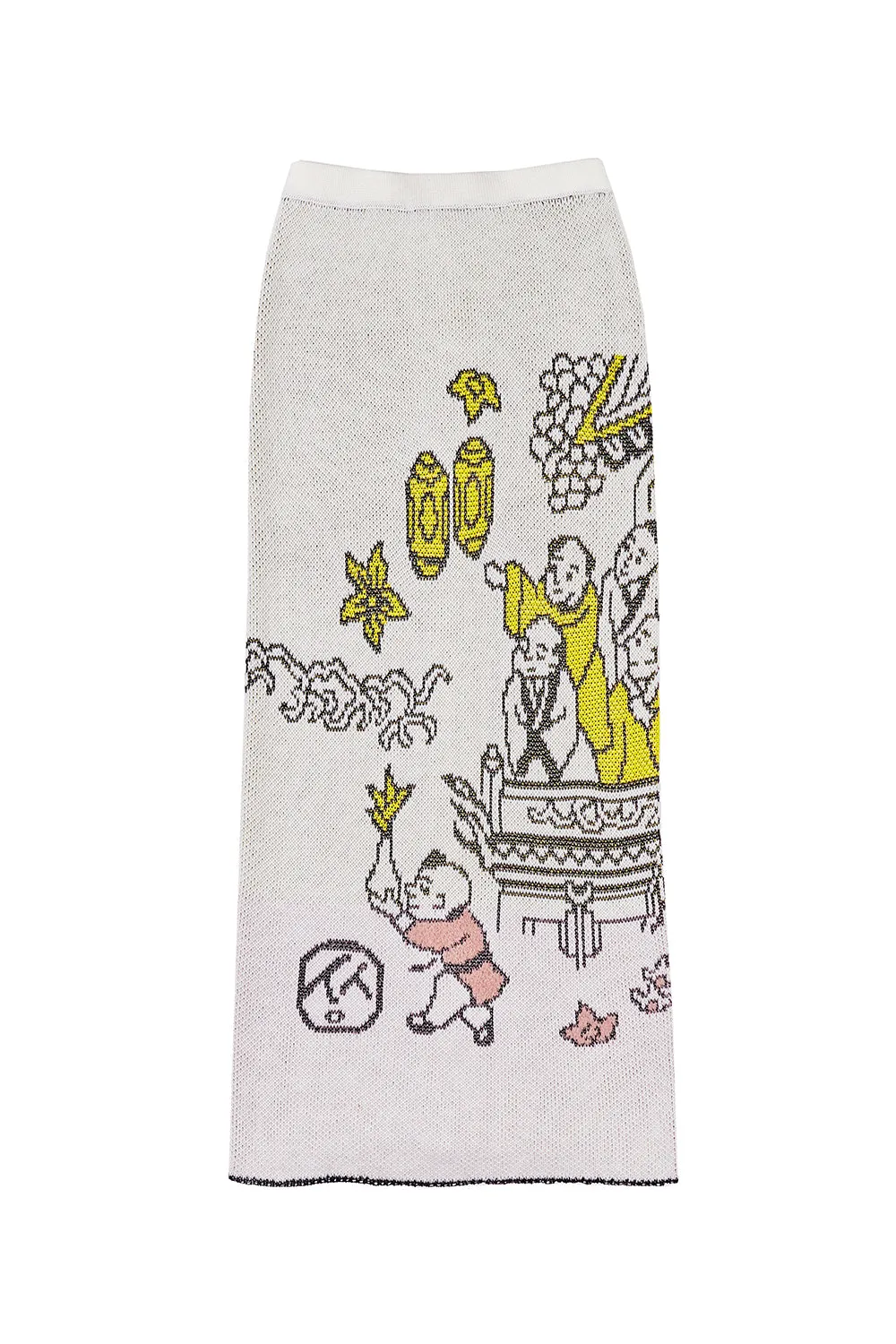 Laza Skirt in Ivory