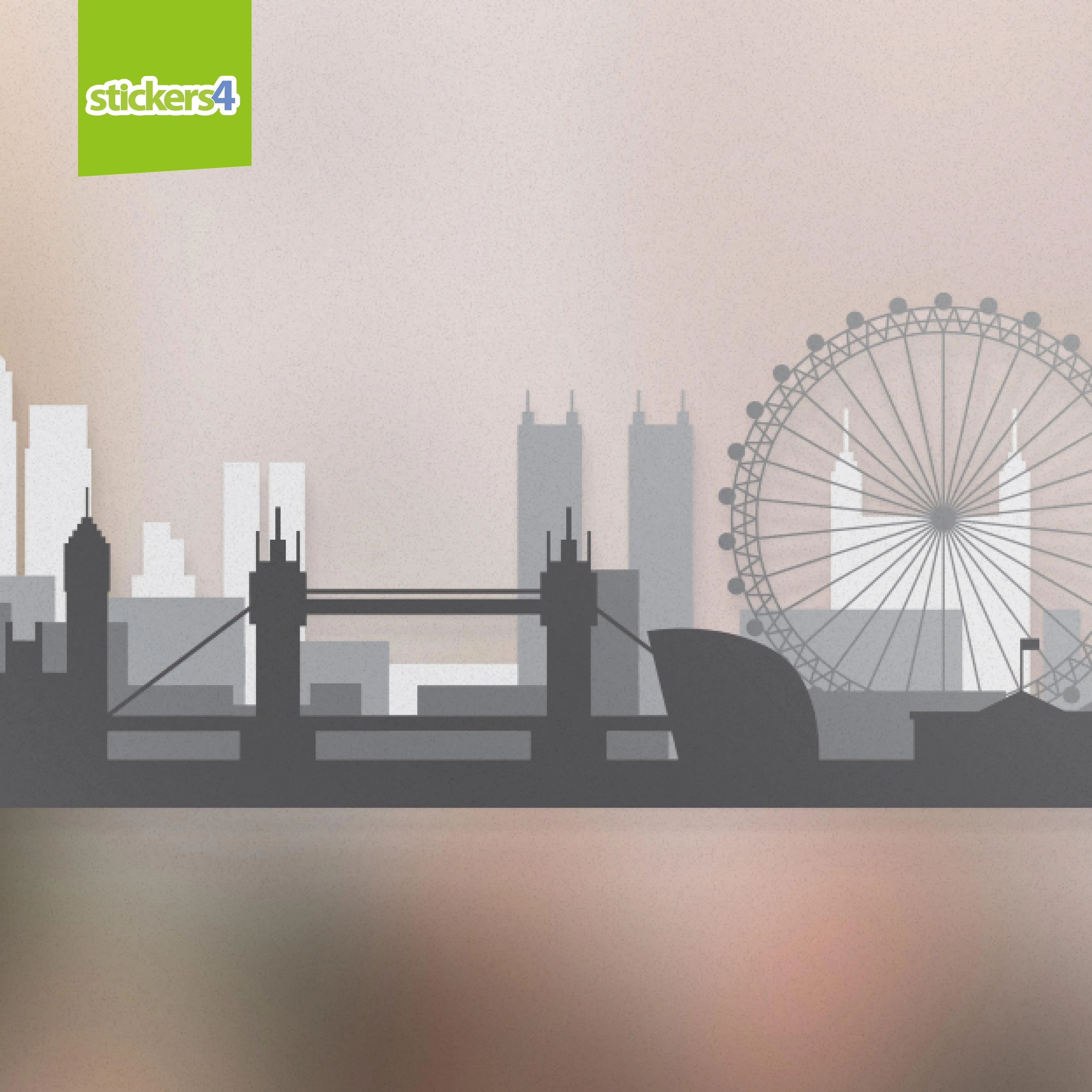 London Skyline Border
