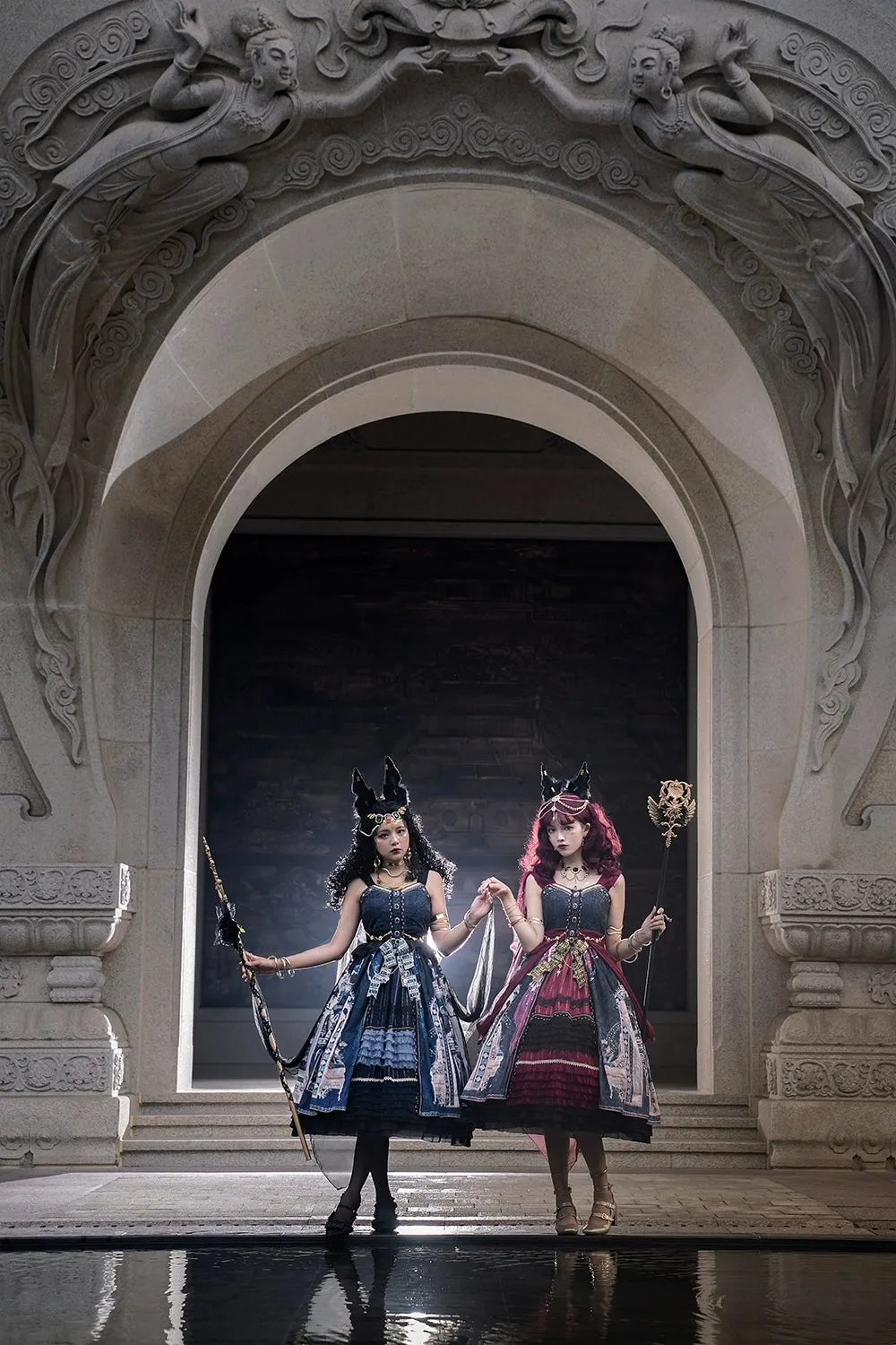 Miss Point~Dusk Best~Egyptian Lolita Dress Set Gorgeous JSK