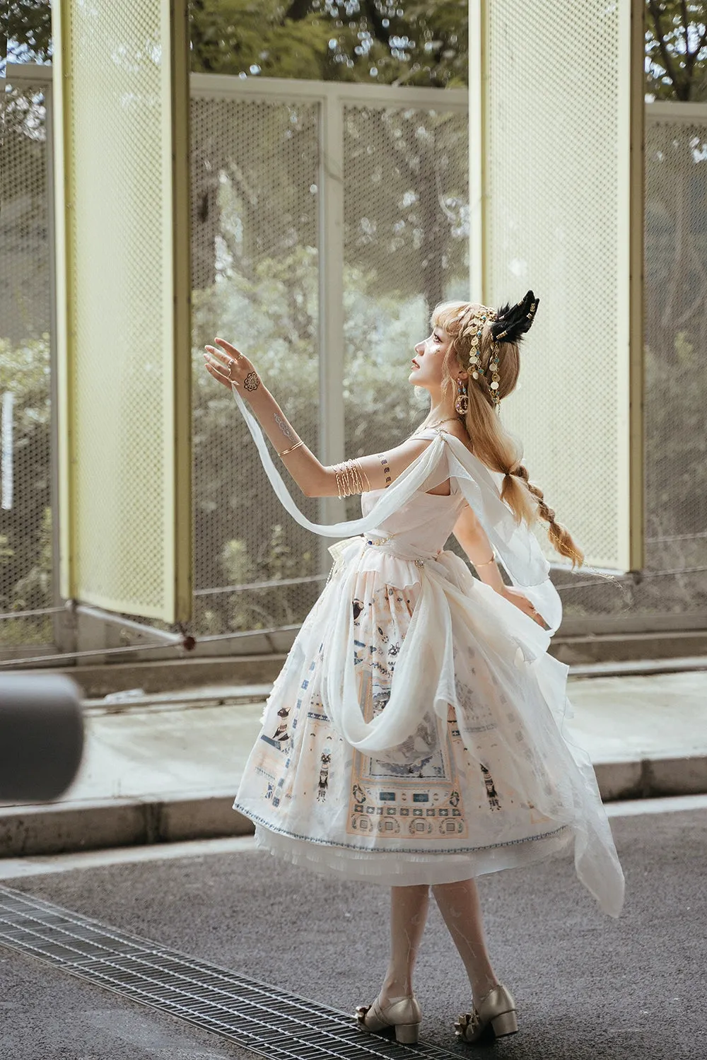Miss Point~Dusk Best~Egyptian Lolita Dress Set Gorgeous JSK