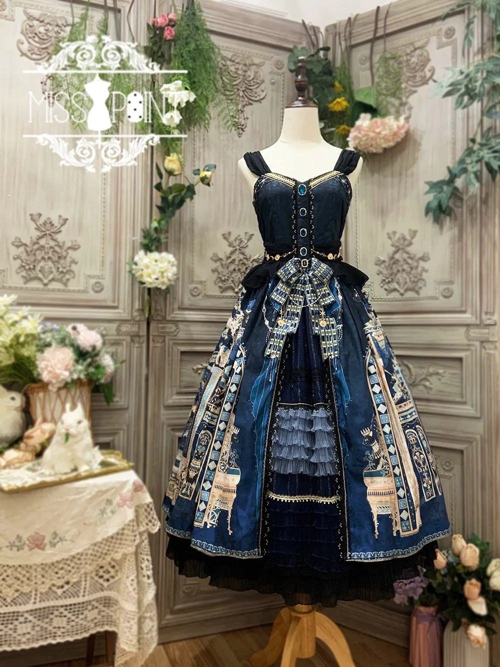 Miss Point~Dusk Best~Egyptian Lolita Dress Set Gorgeous JSK