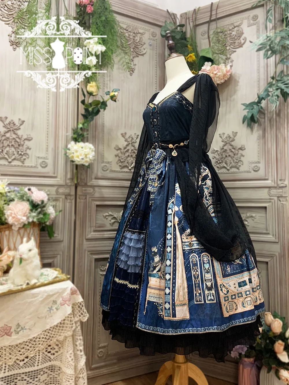 Miss Point~Dusk Best~Egyptian Lolita Dress Set Gorgeous JSK