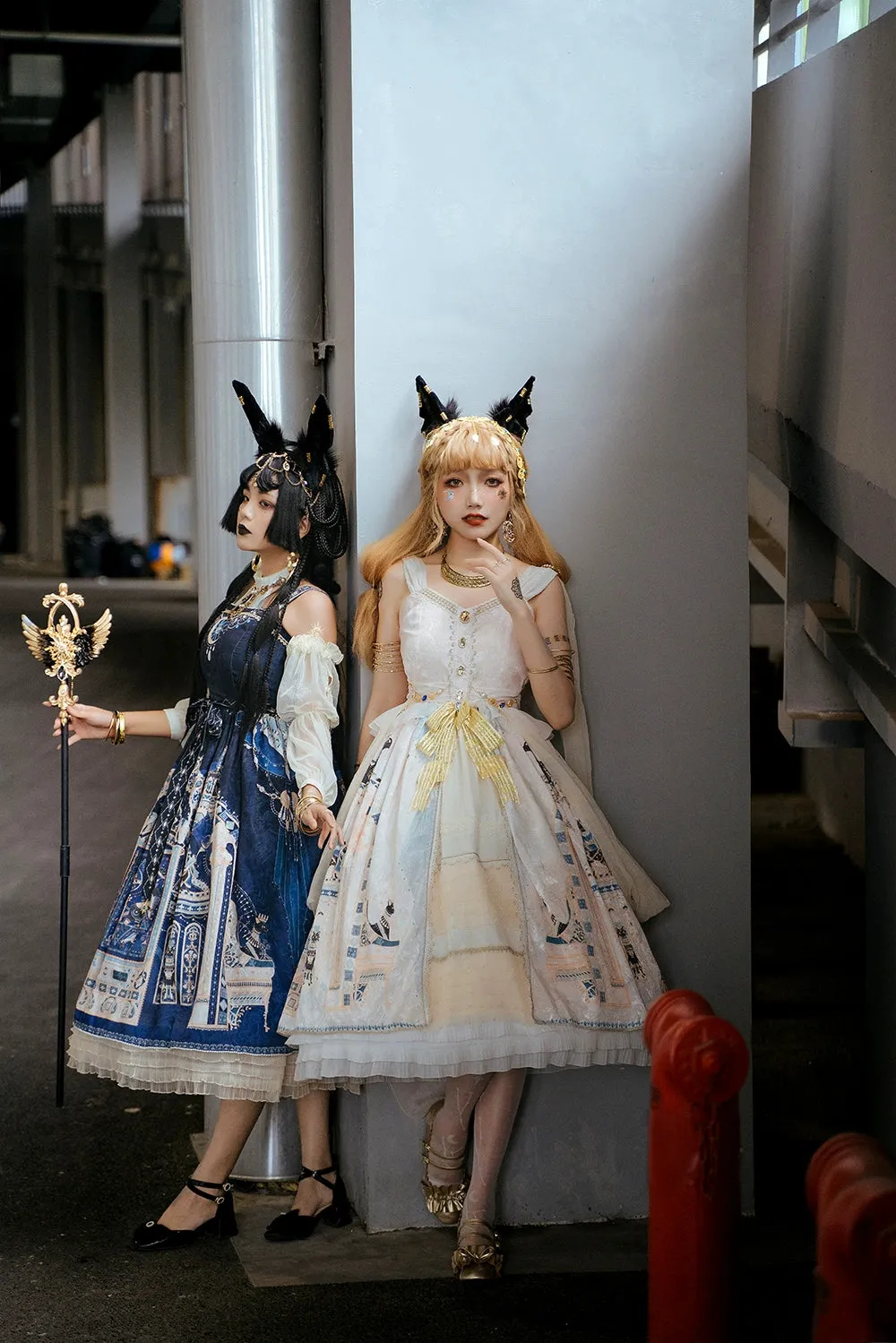 Miss Point~Dusk Best~Egyptian Lolita Dress Set Gorgeous JSK