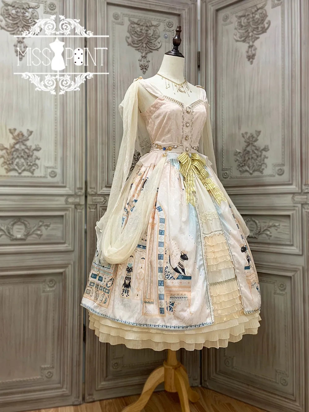Miss Point~Dusk Best~Egyptian Lolita Dress Set Gorgeous JSK