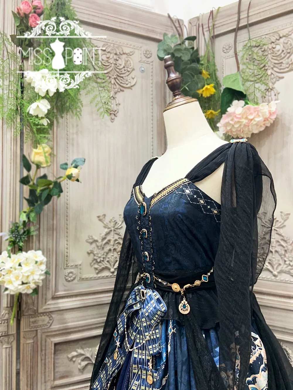 Miss Point~Dusk Best~Egyptian Lolita Dress Set Gorgeous JSK