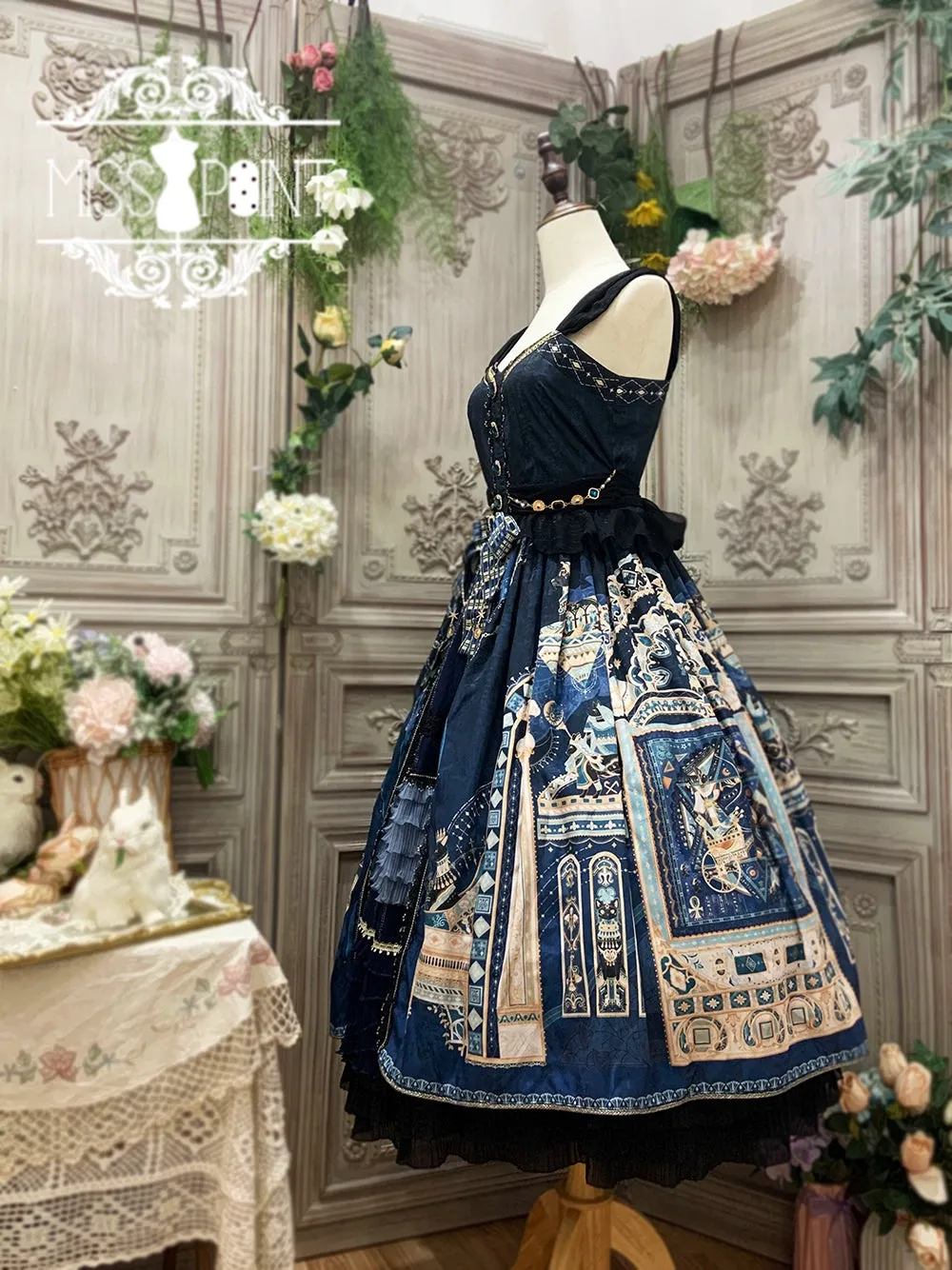 Miss Point~Dusk Best~Egyptian Lolita Dress Set Gorgeous JSK