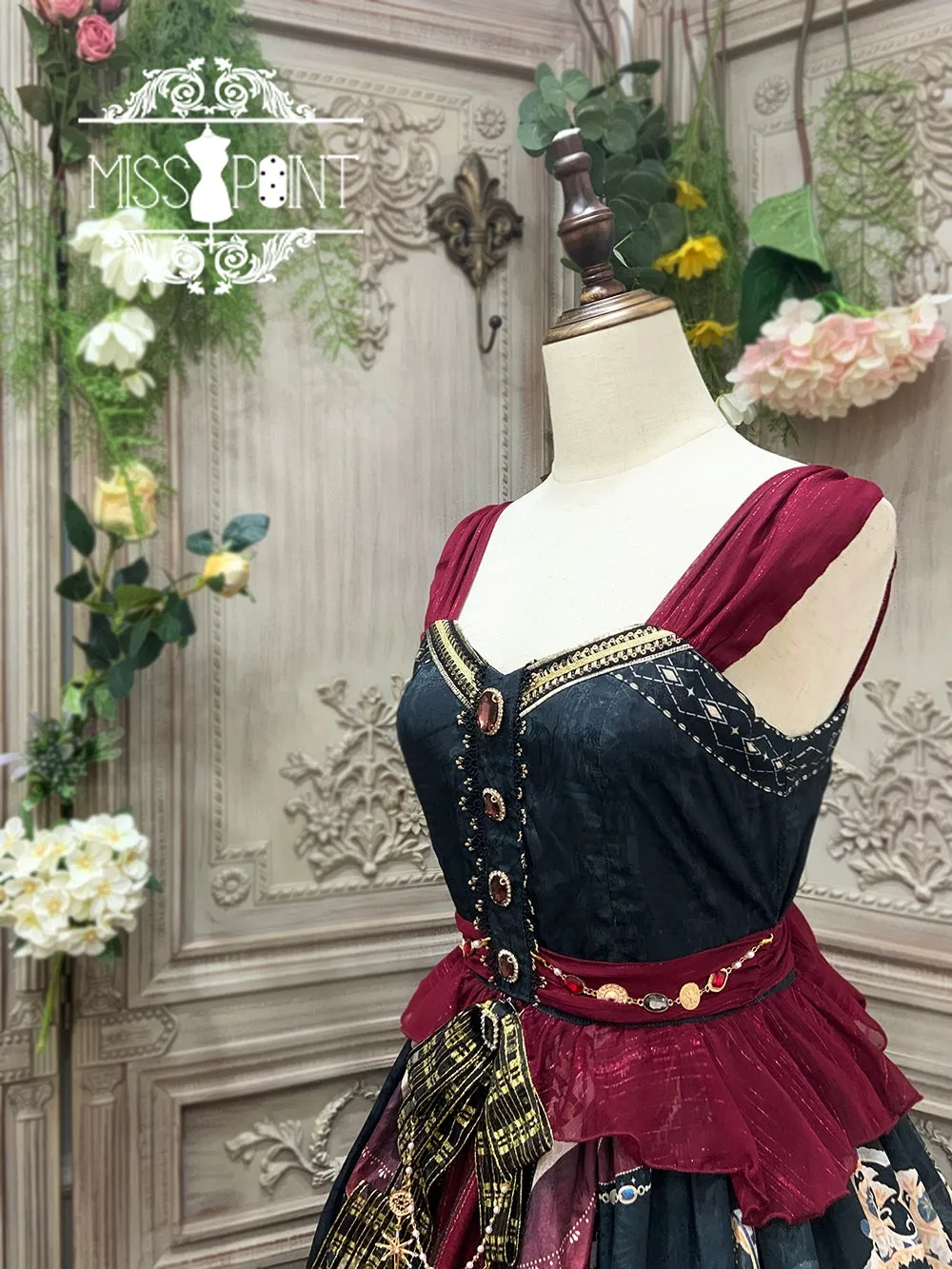 Miss Point~Dusk Best~Egyptian Lolita Dress Set Gorgeous JSK