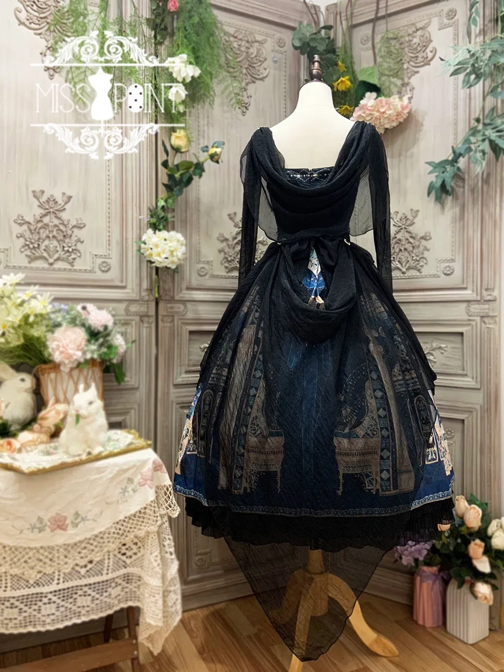 Miss Point~Dusk Best~Egyptian Lolita Dress Set Gorgeous JSK