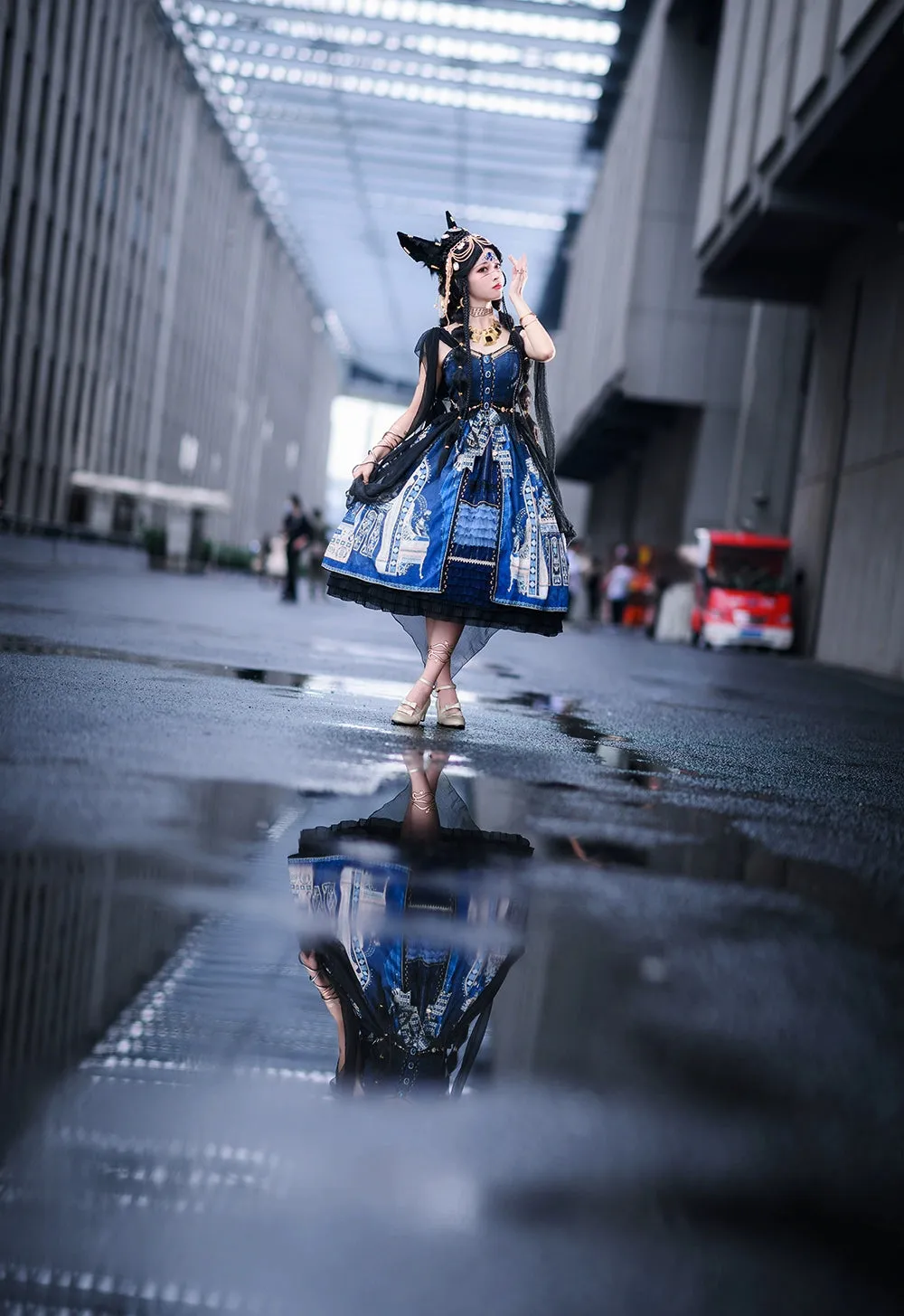 Miss Point~Dusk Best~Egyptian Lolita Dress Set Gorgeous JSK