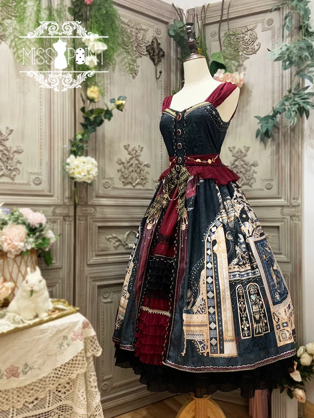 Miss Point~Dusk Best~Egyptian Lolita Dress Set Gorgeous JSK