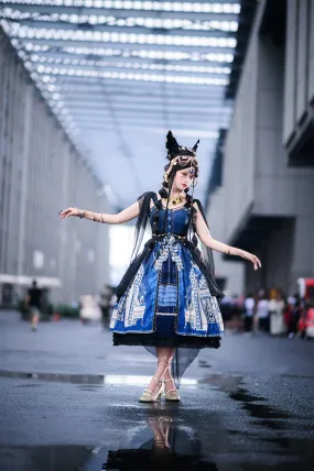 Miss Point~Dusk Best~Egyptian Lolita Dress Set Gorgeous JSK