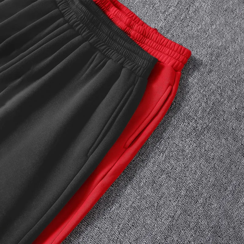 Pack Of 2 Solid Elastic Waist Thermal Sweatpants