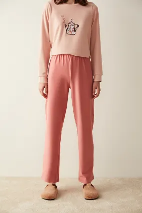 Rosy Thermal Pants